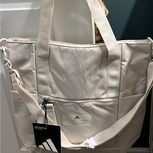Adidas Off-White Tote Bag - NWT